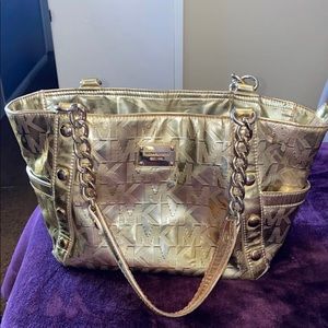 Gold MK Purse
